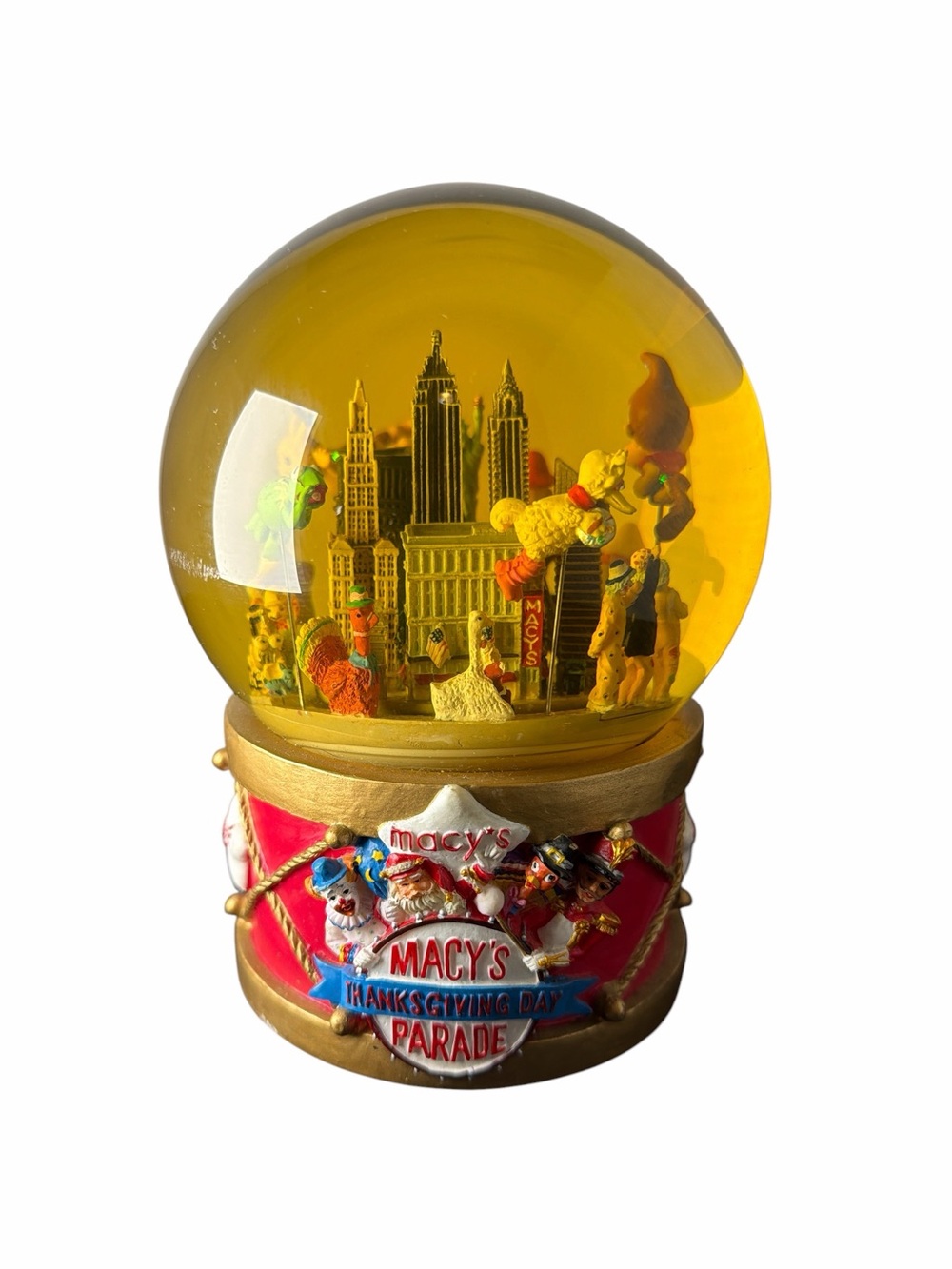 Macy's Thanksgiving Day Parade snow globe